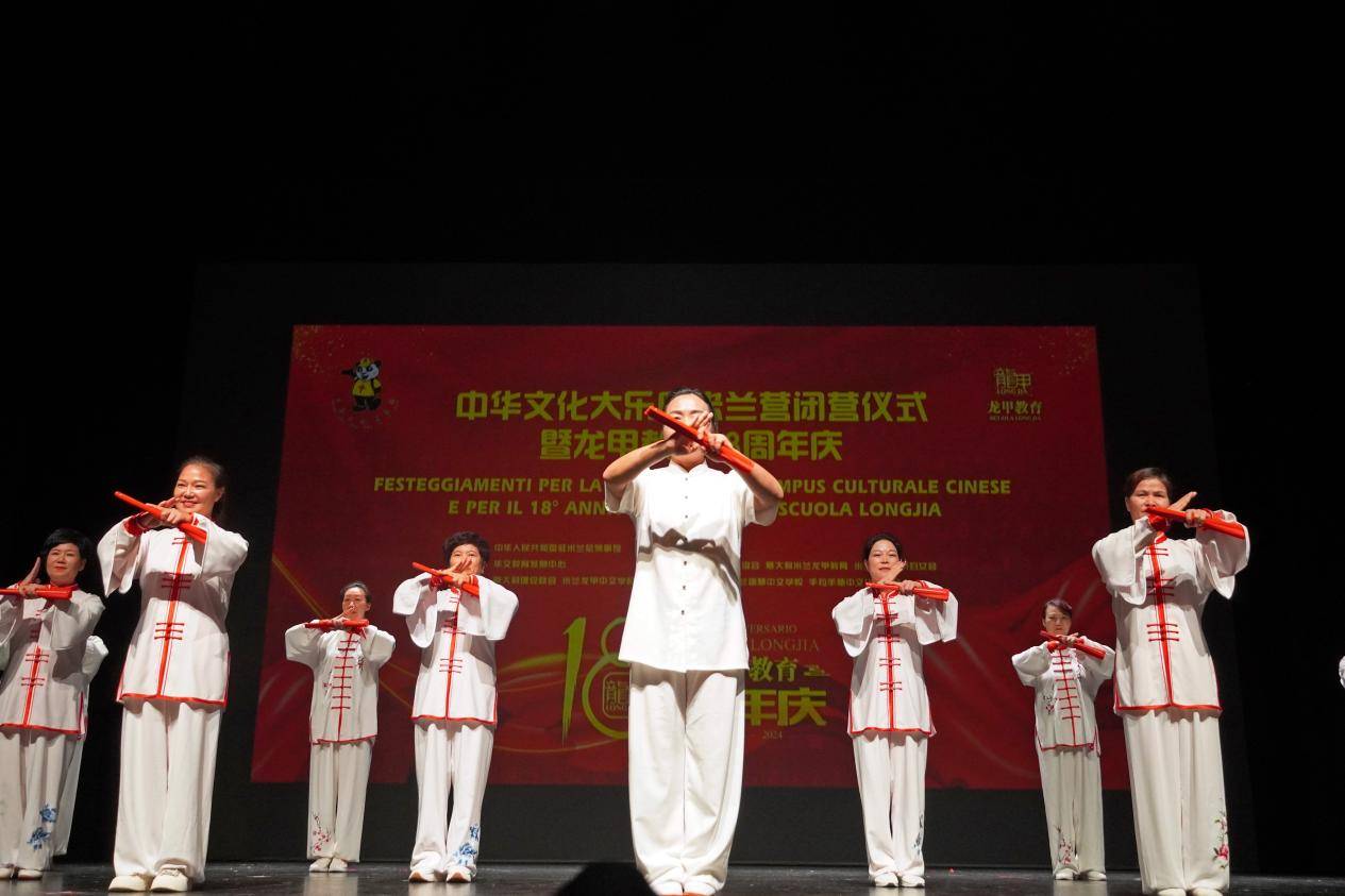 中华文化大乐园米兰营闭营仪式暨龙甲教育十八周年庆在米兰国家剧院成功落幕(图5)