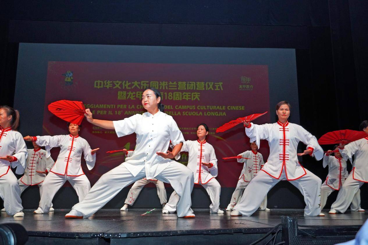 中华文化大乐园米兰营闭营仪式暨龙甲教育十八周年庆在米兰国家剧院成功落幕(图4)