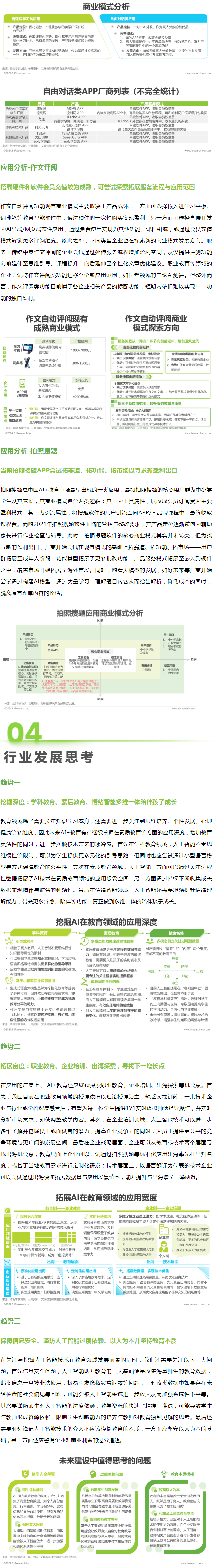 艾瑞咨询:《2024年人工智能+教育行业发展研究报告》(全文)(图2)