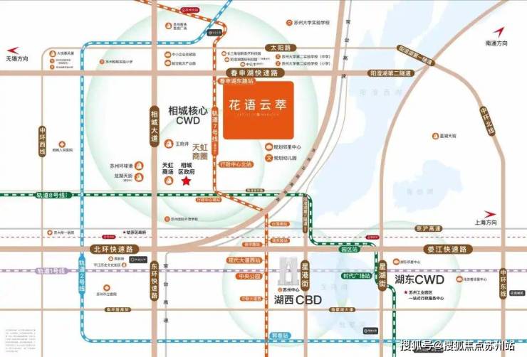 利率下调10基点花语云萃华庭30500元㎡起安家苏州新中心(图1)