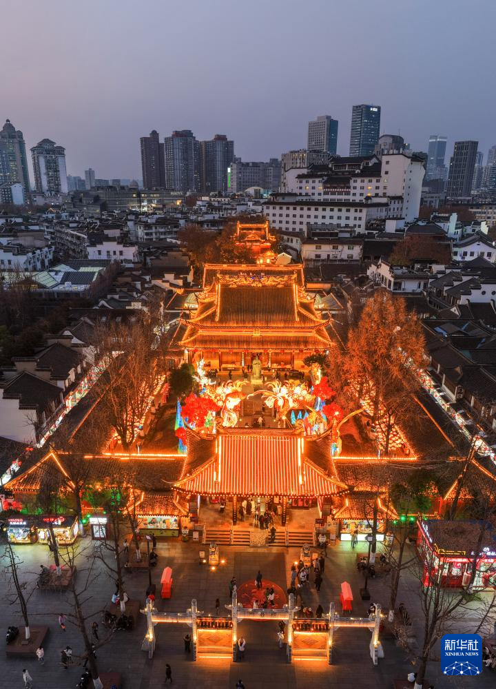 江苏南京:灯彩亮迎新年(图6)