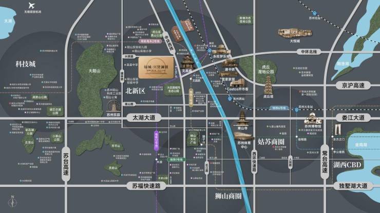 2024年苏州改善首选!绿城兴贤澜颂绿城兴贤澜颂浒墅关核心低密墅区户型价格地址周边配套售楼处开发商详解(图2)